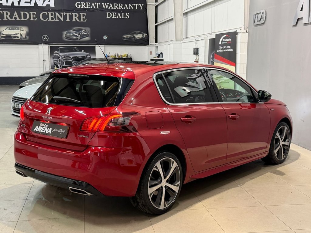 USED 2018 18 PEUGEOT 308 1.2 PureTech GT Line Hatchback 5dr Petrol Manual Euro 6 (s/s) (130 ps) 