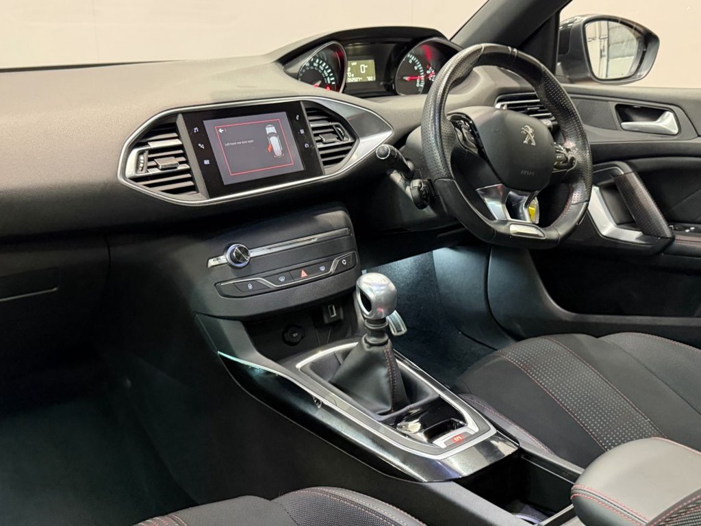 USED 2018 18 PEUGEOT 308 1.2 PureTech GT Line Hatchback 5dr Petrol Manual Euro 6 (s/s) (130 ps) 