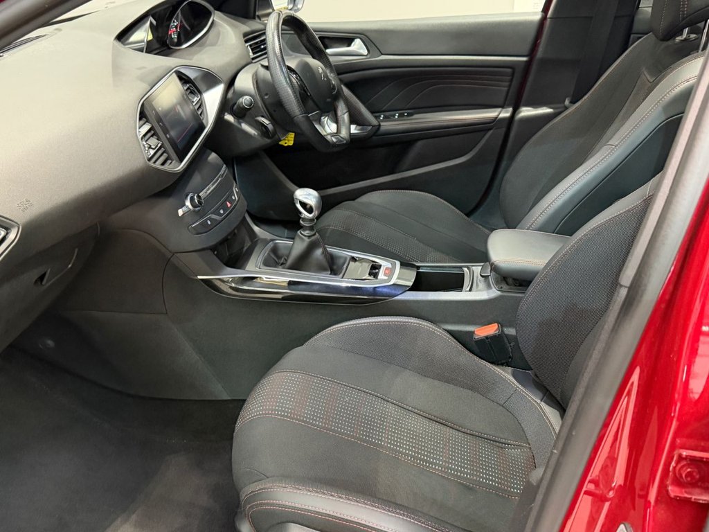 USED 2018 18 PEUGEOT 308 1.2 PureTech GT Line Hatchback 5dr Petrol Manual Euro 6 (s/s) (130 ps) 