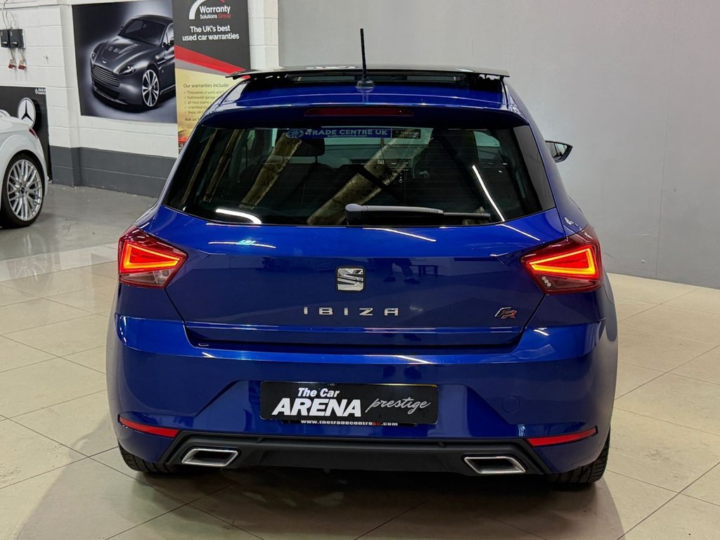 USED 2018 18 SEAT IBIZA 1.0 TSI FR Hatchback 5dr Petrol Manual Euro 6 (s/s) (95 ps) 
