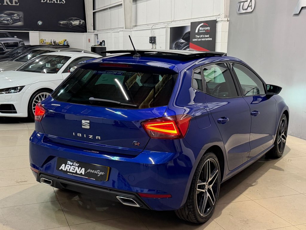 USED 2018 18 SEAT IBIZA 1.0 TSI FR Hatchback 5dr Petrol Manual Euro 6 (s/s) (95 ps) 