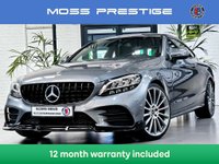 USED 2019 69 MERCEDES-BENZ C CLASS 1.5 C200 MHEV AMG Line Coupe 2dr Petrol G-Tronic+ Euro 6 (s/s) (198 ps) 12 MONTHS WARRANTY / 12 MONTHS MOT