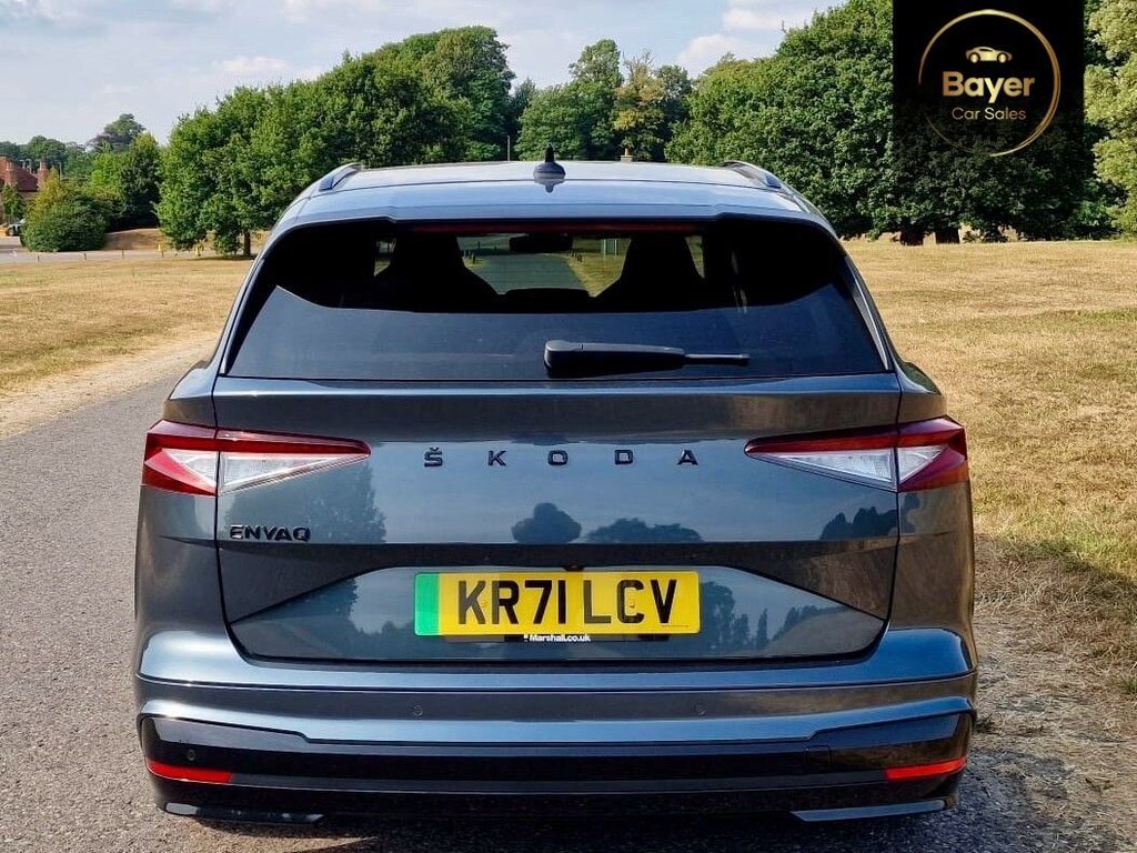 USED 2022 71 SKODA ENYAQ iV 82kWh 80 SportLine SUV 5dr Electric Auto (DC125kW) (204 ps) FINANCE AVAILABLE