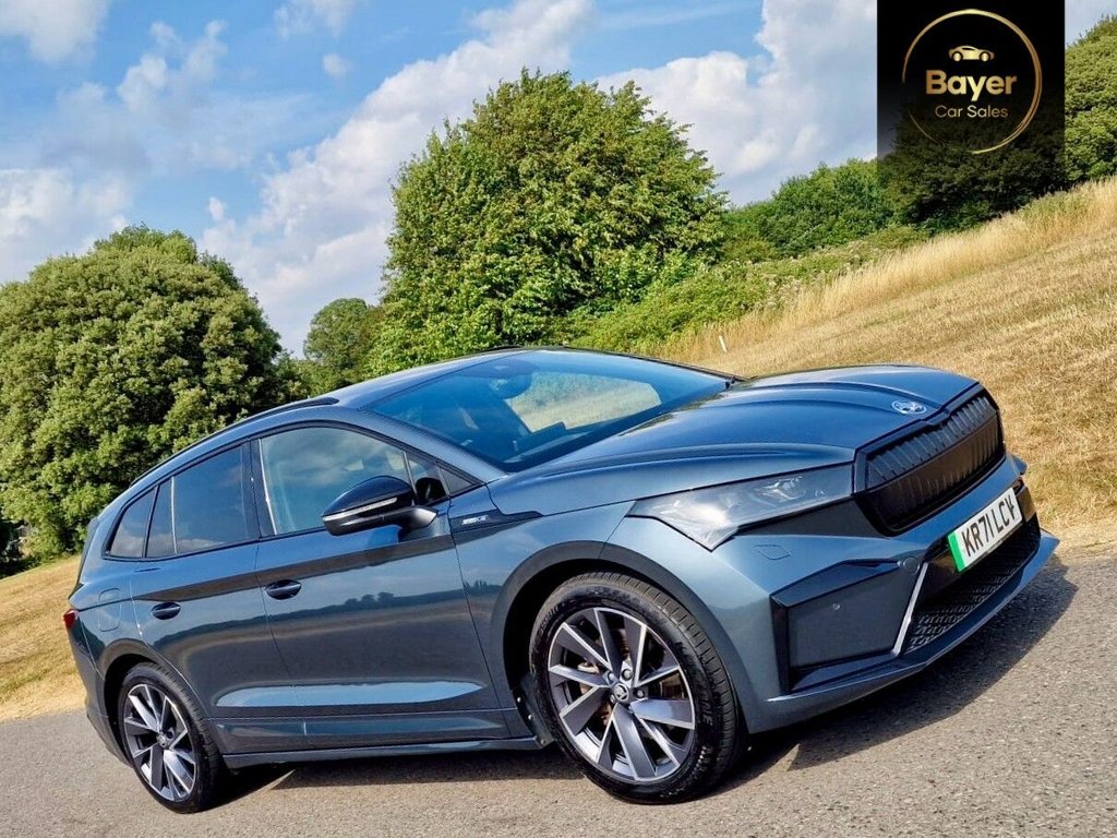 USED 2022 71 SKODA ENYAQ iV 82kWh 80 SportLine SUV 5dr Electric Auto (DC125kW) (204 ps) FINANCE AVAILABLE