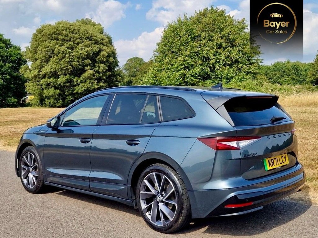USED 2022 71 SKODA ENYAQ iV 82kWh 80 SportLine SUV 5dr Electric Auto (DC125kW) (204 ps) FINANCE AVAILABLE