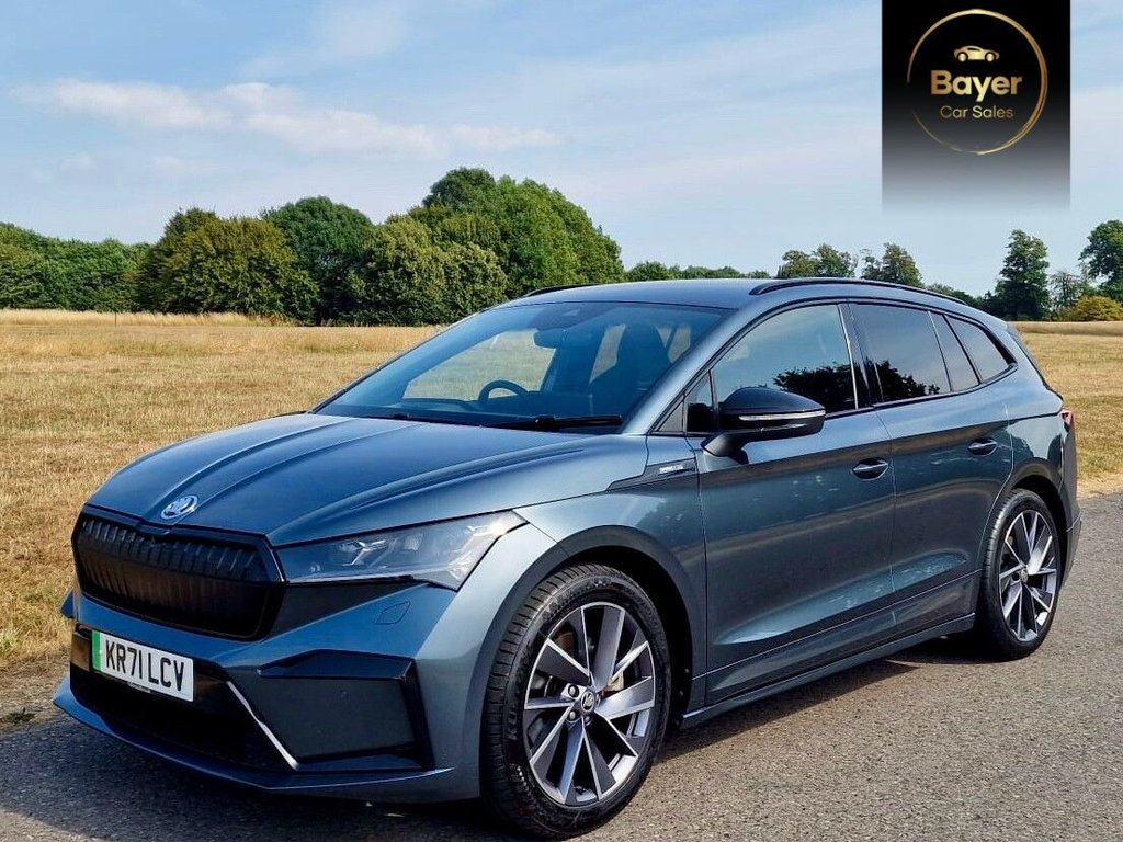 USED 2022 71 SKODA ENYAQ iV 82kWh 80 SportLine SUV 5dr Electric Auto (DC125kW) (204 ps) FINANCE AVAILABLE