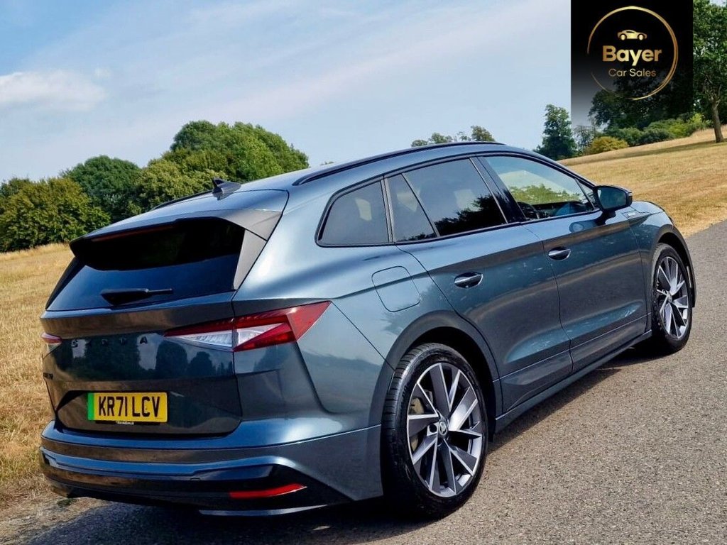 USED 2022 71 SKODA ENYAQ iV 82kWh 80 SportLine SUV 5dr Electric Auto (DC125kW) (204 ps) FINANCE AVAILABLE