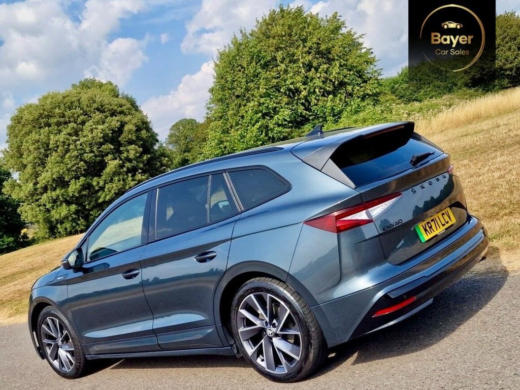 USED 2022 71 SKODA ENYAQ iV 82kWh 80 SportLine SUV 5dr Electric Auto (DC125kW) (204 ps) FINANCE AVAILABLE