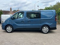 USED 2016 16 RENAULT TRAFIC 1.6 dCi 27 Sport Crew Van Double Cab 5dr Diesel Manual SWB Euro 5 (115 ps) NO VAT+Aircon+Camera+Alloys
