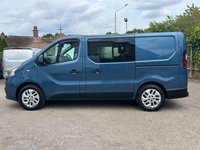 USED 2016 16 RENAULT TRAFIC 1.6 dCi 27 Sport Crew Van Double Cab 5dr Diesel Manual SWB Euro 5 (115 ps) NO VAT+Aircon+Camera+Alloys