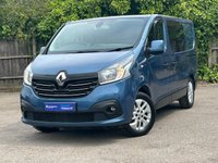 USED 2016 16 RENAULT TRAFIC 1.6 dCi 27 Sport Crew Van Double Cab 5dr Diesel Manual SWB Euro 5 (115 ps) NO VAT+Aircon+Camera+Alloys