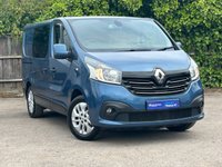 USED 2016 16 RENAULT TRAFIC 1.6 dCi 27 Sport Crew Van Double Cab 5dr Diesel Manual SWB Euro 5 (115 ps) NO VAT+Aircon+Camera+Alloys