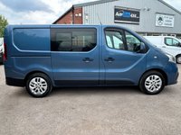 USED 2016 16 RENAULT TRAFIC 1.6 dCi 27 Sport Crew Van Double Cab 5dr Diesel Manual SWB Euro 5 (115 ps) NO VAT+Aircon+Camera+Alloys