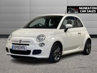 USED 2015 15 FIAT 500 1.2 S Hatchback 3dr Petrol Dualogic Euro 6 (s/s) (69 bhp) 