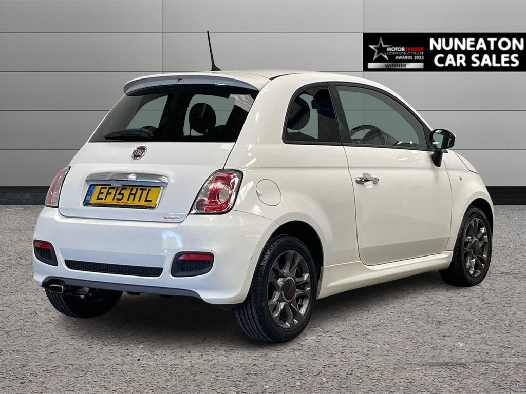 USED 2015 15 FIAT 500 1.2 S Hatchback 3dr Petrol Dualogic Euro 6 (s/s) (69 bhp) 
