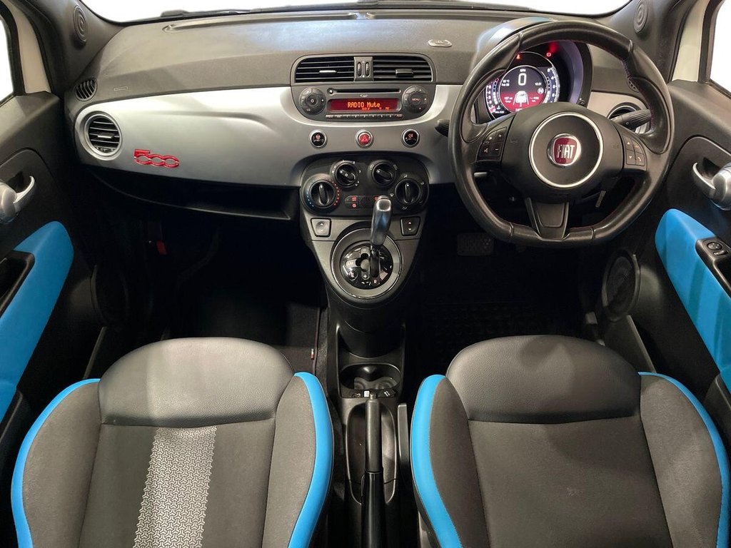 USED 2015 15 FIAT 500 1.2 S Hatchback 3dr Petrol Dualogic Euro 6 (s/s) (69 bhp) 