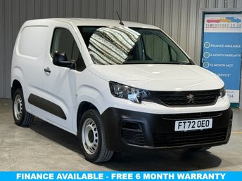 2023 PEUGEOT PARTNER 1.5 BlueHDi 1000 Professional Premium + Standard Panel Van 5dr Diesel Manual SWB Euro 6 (s/s) (100 bhp) &pound;11985.00