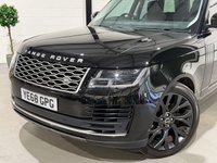 USED 2018 68 LAND ROVER RANGE ROVER 3.0 SD V6 Vogue SE SUV 5dr Diesel Auto 4WD Euro 6 (s/s) (275 ps) 