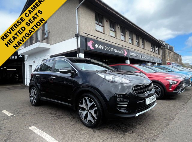 View our Kia Sportage 1.6 T-GDi GT-Line SUV 5dr Petrol Manual AWD Euro 6 (174 bhp) ***REVERSE CAMERA + HEATED SEATS + NAVIGATION***