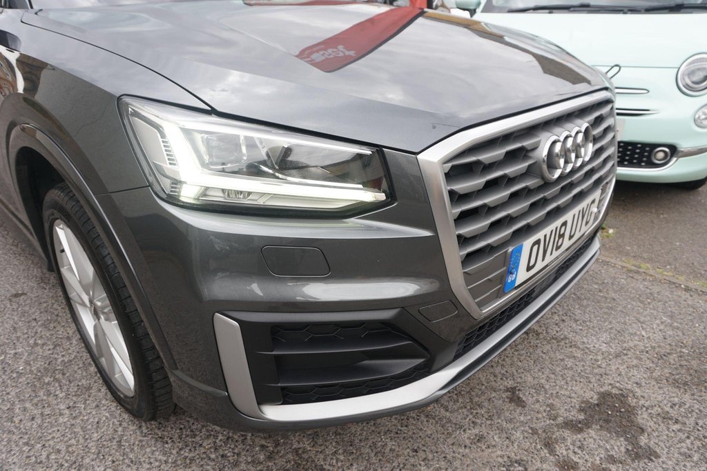 USED 2018 18 AUDI Q2 1.4 TFSI CoD S line S Tronic Euro 6 (s/s) 5dr AUTO/JUST ARRIVED!!!