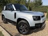 USED 2022 72 LAND ROVER DEFENDER 90 3.0 D250 MHEV X-Dynamic SE SUV 3dr Diesel Auto 4WD Euro 6 (s/s) (250 ps) TWO TONE LEATHER, DAB RADIO