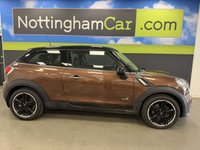 USED 2013 13 MINI PACEMAN 1.6 Cooper S SUV 3dr Petrol Manual ALL4 Euro 5 (s/s) (184 ps) ***8K+ FACTORY FITTED EXTRAS***