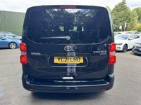 USED 2021 21 TOYOTA PROACE VERSO 1.5D Shuttle Medium MPV 5dr Diesel Manual MWB Euro 6 (s/s) (9 Seat) (120 ps) NAV + CARPLAY + ULEZ + 6-SPEED + 9 SEATER