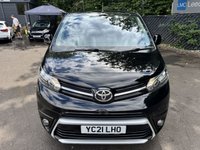 USED 2021 21 TOYOTA PROACE VERSO 1.5D Shuttle Medium MPV 5dr Diesel Manual MWB Euro 6 (s/s) (9 Seat) (120 ps) NAV + CARPLAY + ULEZ + 6-SPEED + 9 SEATER