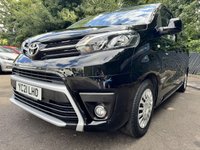 USED 2021 21 TOYOTA PROACE VERSO 1.5D Shuttle Medium MPV 5dr Diesel Manual MWB Euro 6 (s/s) (9 Seat) (120 ps) NAV + CARPLAY + ULEZ + 6-SPEED + 9 SEATER