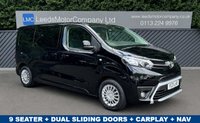 USED 2021 21 TOYOTA PROACE VERSO 1.5D Shuttle Medium MPV 5dr Diesel Manual MWB Euro 6 (s/s) (9 Seat) (120 ps) NAV + CARPLAY + ULEZ + 6-SPEED + 9 SEATER