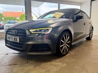 USED 2017 17 AUDI A3 1.4 TFSI CoD Black Edition Sportback 5dr Petrol Manual Euro 6 (s/s) (150 ps) 