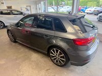 USED 2017 17 AUDI A3 1.4 TFSI CoD Black Edition Sportback 5dr Petrol Manual Euro 6 (s/s) (150 ps) 