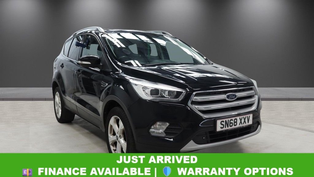Black 2018 Ford Kuga SUV/Crossover Front-wheel drive Manual