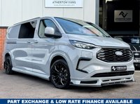 USED 2025 25 FORD TRANSIT CUSTOM 2.5 320 Duratec 11.8kWh LIMITED 6 Seater Combi Van Double Cab 5dr Petrol Plug-in Hybrid Auto L2 H1 Euro 6 (232 ps) ***  NO VAT  *** NO VAT / ONLY 3K MILES / LONG WHEELBASE / 6 SEATER COMBI DAY VAN