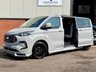 USED 2025 25 FORD TRANSIT CUSTOM 2.5 320 Duratec 11.8kWh LIMITED 6 Seater Combi Van Double Cab 5dr Petrol Plug-in Hybrid Auto L2 H1 Euro 6 (232 ps) ***  NO VAT  *** NO VAT / ONLY 3K MILES / LONG WHEELBASE / 6 SEATER COMBI DAY VAN