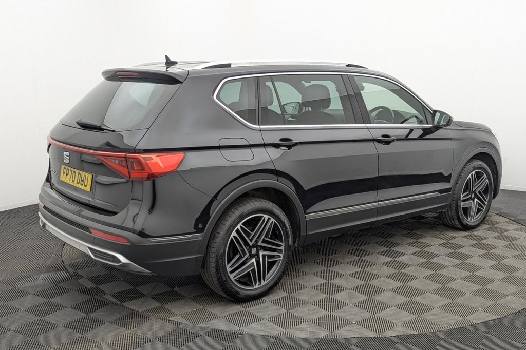 USED 2020 70 SEAT TARRACO 1.5 TSI EVO XCELLENCE SUV 5dr Petrol DSG Euro 6 (s/s) (150 ps) 7 Seats, Car Play, Sat Nav