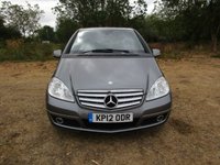 USED 2012 12 MERCEDES-BENZ A CLASS A160 Avantgarde SE 5 door Auto Petrol Automatic ULEZ free. 1/2 leather.