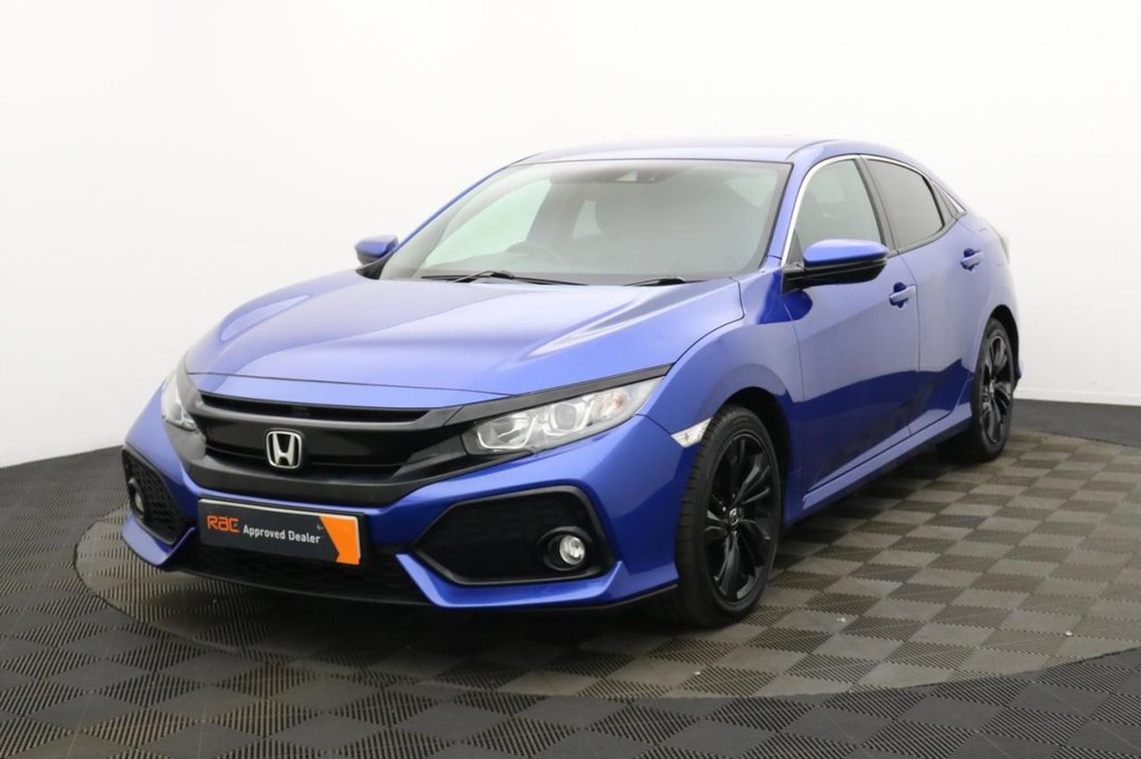 USED 2019 19 HONDA CIVIC 1.0 VTEC Turbo SR Hatchback 5dr Petrol Manual Euro 6 (s/s) (126 ps) Car Play, Sat Nav, Camera