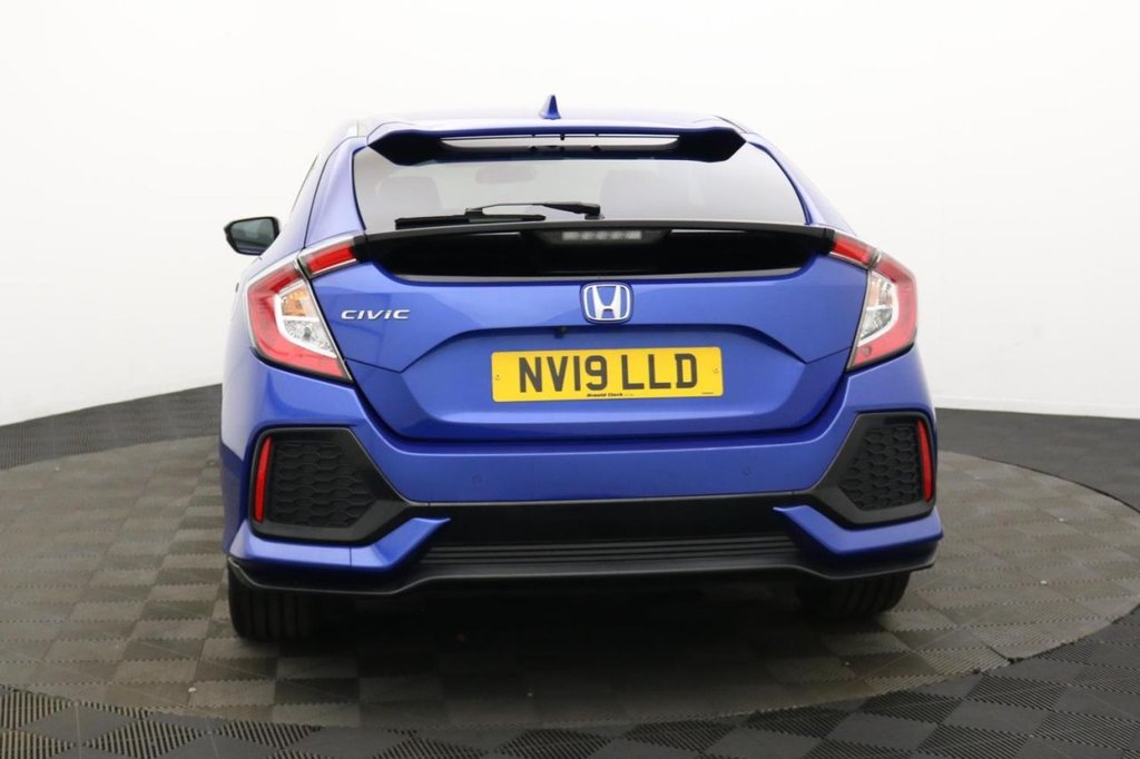 USED 2019 19 HONDA CIVIC 1.0 VTEC Turbo SR Hatchback 5dr Petrol Manual Euro 6 (s/s) (126 ps) Car Play, Sat Nav, Camera