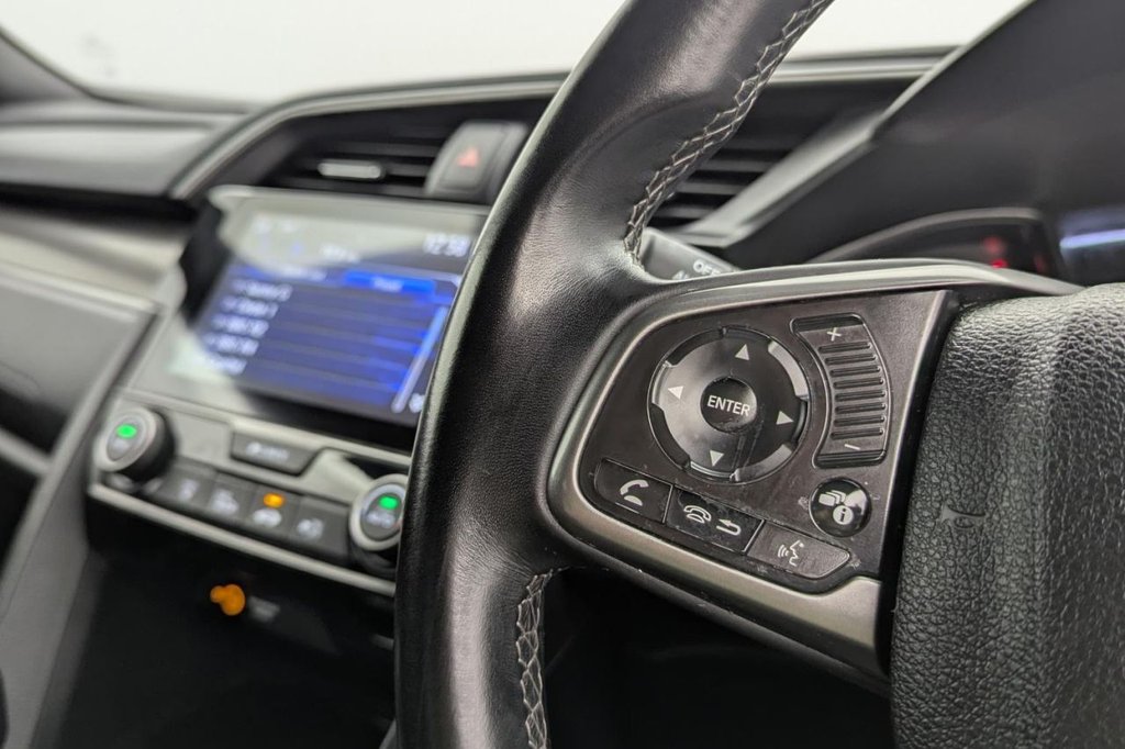 USED 2019 19 HONDA CIVIC 1.0 VTEC Turbo SR Hatchback 5dr Petrol Manual Euro 6 (s/s) (126 ps) Car Play, Sat Nav, Camera