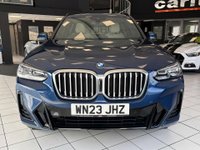 USED 2023 23 BMW X3 2.0 20i MHT M Sport SUV 5dr Petrol Hybrid Auto xDrive Euro 6 (s/s) (184 ps) 1OWNER + CARPLAY + HEAT SEATS