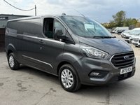 USED 2021 70 FORD TRANSIT CUSTOM 2.0 300 EcoBlue Limited Panel Van 5dr Diesel Manual L2 H1 Euro 6 (s/s) (130 ps) 