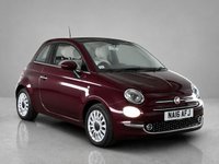 USED 2016 16 FIAT 500 1.2 Lounge Hatchback 3dr Petrol Manual Euro 6 (s/s) (69 bhp) FULL 12 MONTH MOT WITH EVERY CAR