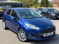 USED 2015 15 FORD FIESTA 1.0T EcoBoost Titanium Hatchback 5dr Petrol Powershift Euro 6 (100 ps) AUTO + NAV + SENSORS