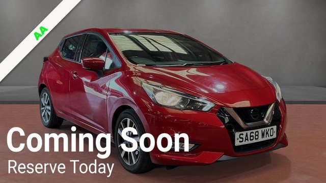 2018 68 NISSAN MICRA 0.9 IG-T N-Connecta Hatchback 5dr Petrol Manual Euro 6 (s/s) (90 ps) 