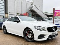 USED 2018 18 MERCEDES-BENZ E CLASS 2.0 E220d AMG Line (Premium) G-Tronic+ Euro 6 (s/s) 2dr PAN ROOF 360 CAM BIG SPEC