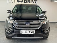 USED 2017 66 FORD EDGE 2.0 TDCi Titanium SUV 5dr Diesel Manual AWD Euro 6 (s/s) (180 ps) GLASS ROOF, AIR CONDITIONED SEATS