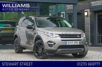 USED 2017 17 LAND ROVER DISCOVERY SPORT 2.0 TD4 HSE Black SUV 5dr Diesel Auto 4WD Euro 6 (s/s) (180 ps) 