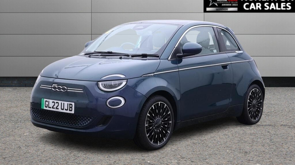 USED 2022 22 FIAT 500E 42kWh La Prima Hatchback 3dr Electric Auto (118 ps) 