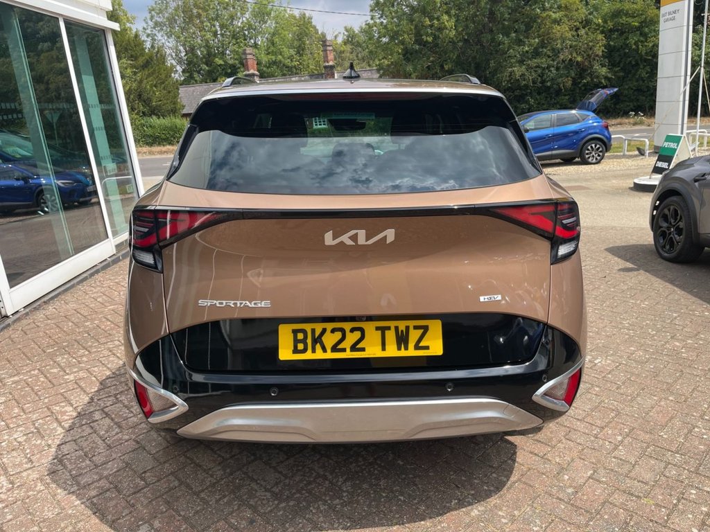 USED 2022 22 KIA SPORTAGE 1.6 h T-GDi 4 SUV 5dr Petrol Hybrid Auto Euro 6 (s/s) (226 bhp) 